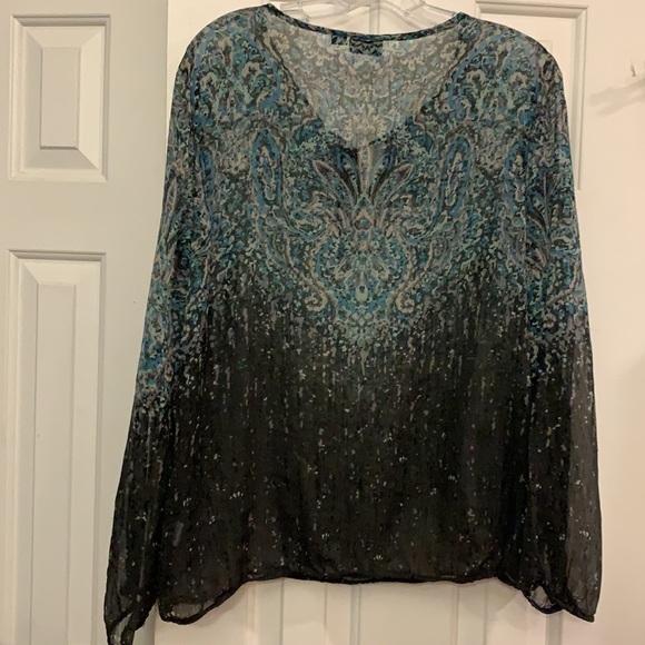 😍 a.n.a Gorgeous semi sheer top XL made in India - Picture 8 of 8
